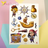 Дитячі татуювання - пірати оптом фото 1