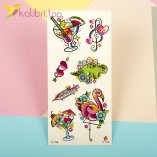 Детские яркие татуировки фламинго, оптом - фото 1