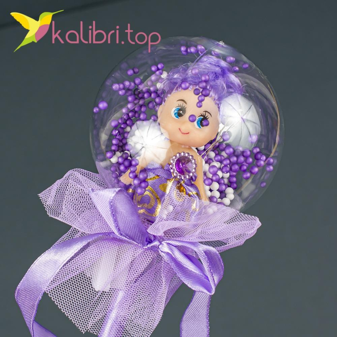 Світлодіодні палички лялечки фіолетовий оптом фото 01