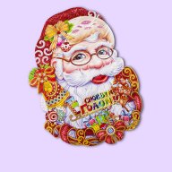 Новогодние наклейки оптом фото 1