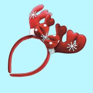 Новогодние обручи, ободки оптом фото 1