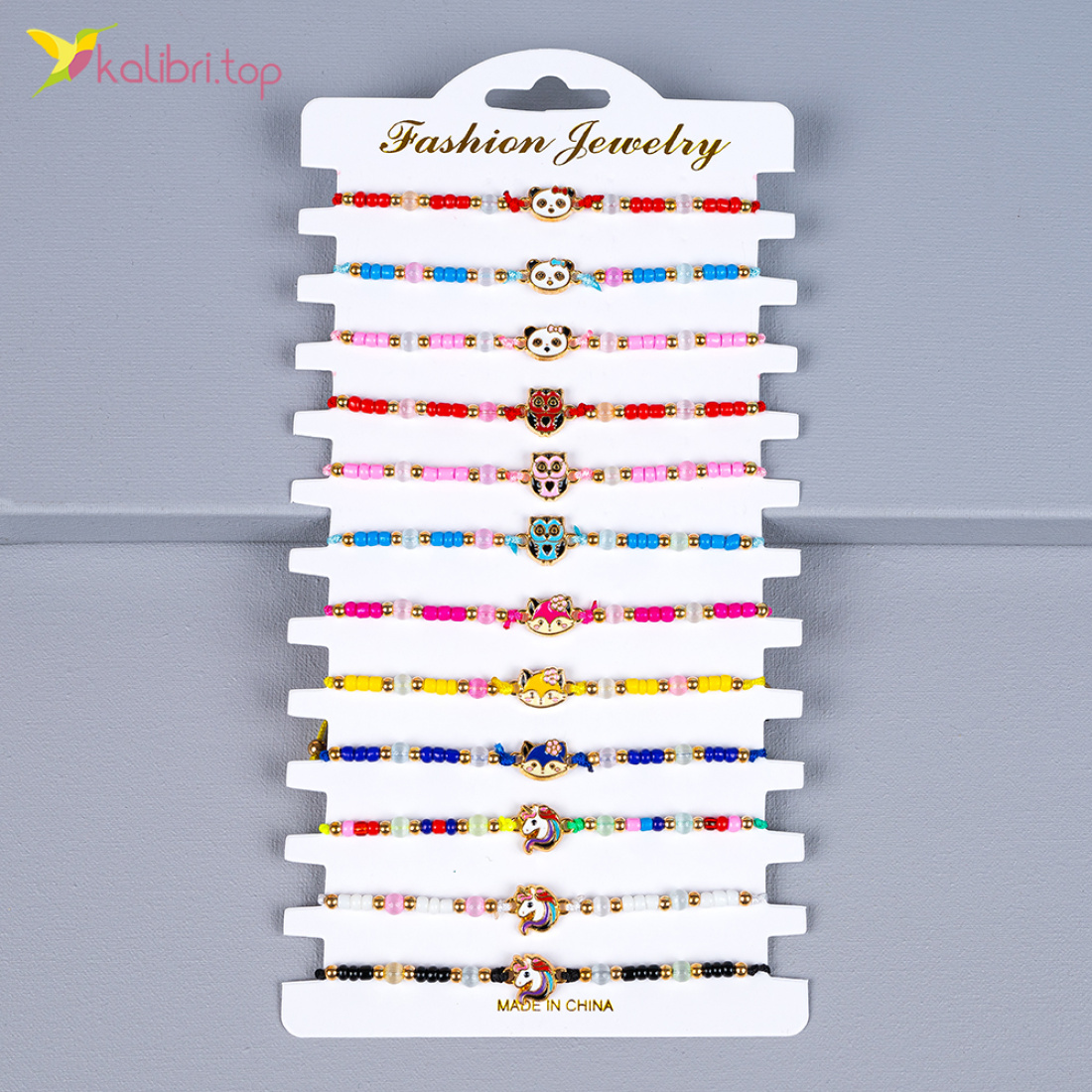 Браслети на руку Персонажі дитячі 12 штук оптом фото 01 Браслети на руку Персонажі дитячі 12 штук оптом фото 01