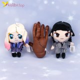 Мягкие игрушки из сериала Уэнздей / Уэнсдэй Аддамс 23 см оптом фото 01
