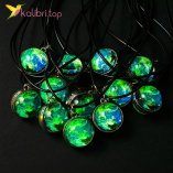 Флуоресцентні кулони, що світяться, сфери Планета оптом фото 01