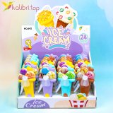 Ручний дитячий вентилятор Рожок 15 см оптом фото 01