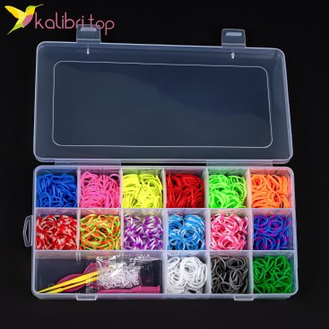 Набор резинок для плетения Фантазия 23 см - Купить