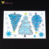 Новогодние наклейки на окна Праздник 30х20 см оптом фото 09 Новогодние наклейки на окна Праздник 30х20 см оптом фото 09