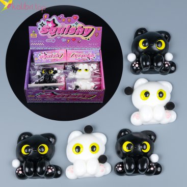 Игрушки антистресс Коты 7 см, 54 г - Купить