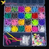 Набір гумок для плетіння Неон 22 см оптом фото 01