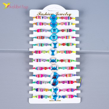 Детские браслеты на руку Ушастики круглые 12 штук - Купить