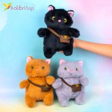 Мягкие игрушки Коты толстяки 20 см оптом фото 01