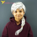 Перука Ельзи білий оптом