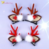 Новогодние заколки Рожки 7 см., 2 цвета оптом фото 01 Новогодние заколки Рожки 7 см., 2 цвета оптом фото 01