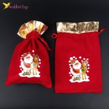 Мешки для новогодних подарков Ожидание 30*20 см оптом фото 02 Мешки для новогодних подарков Ожидание 30*20 см оптом фото 02