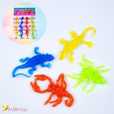Игрушки липучки Крон цветные 10 см оптом фото 01