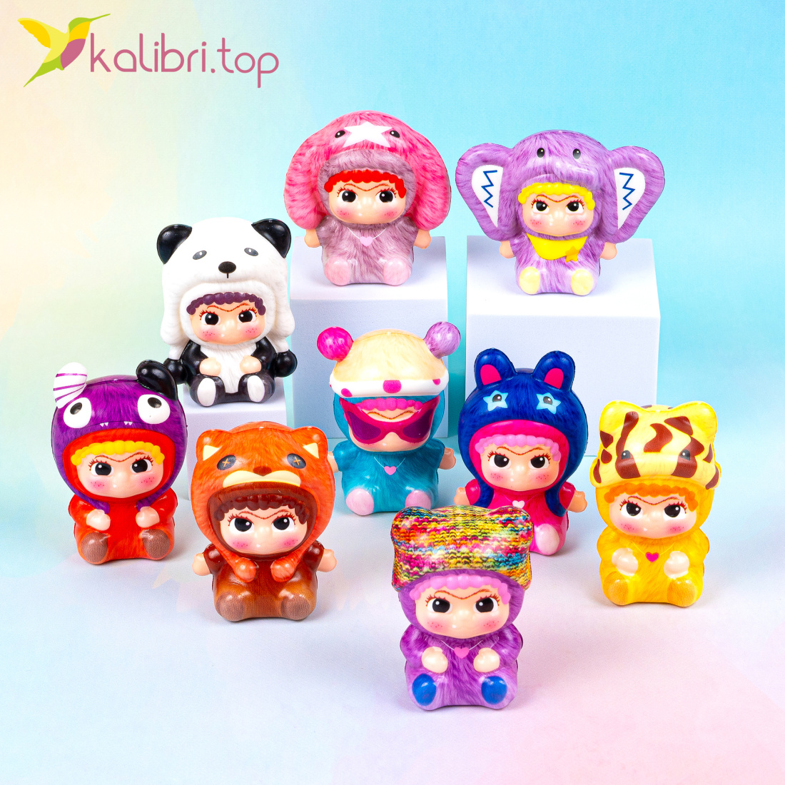 Сквіші Wakuku 9 см оптом фото 01