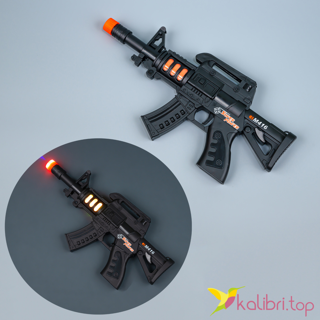 Светящийся, звуковой автомат Вектор 32 см оптом фото 01