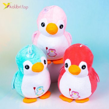 Мягкие игрушки Пингвины 18 см - Купить