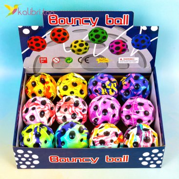 Мяч попрыгунчик Gravity ball краски 7 см - Купить