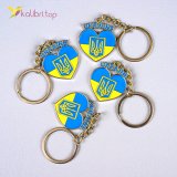 Брелоки металеві Love Ukraine 10 см оптом фото 01