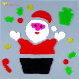 Силіконові наклейки на вікна Новий Рік 19х19 см оптом фото 03 Силіконові наклейки на вікна Новий Рік 19х19 см оптом фото 03