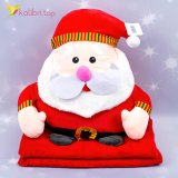 Мягкая игрушка Подушка с Пледом Санта 40 см оптом фото 01