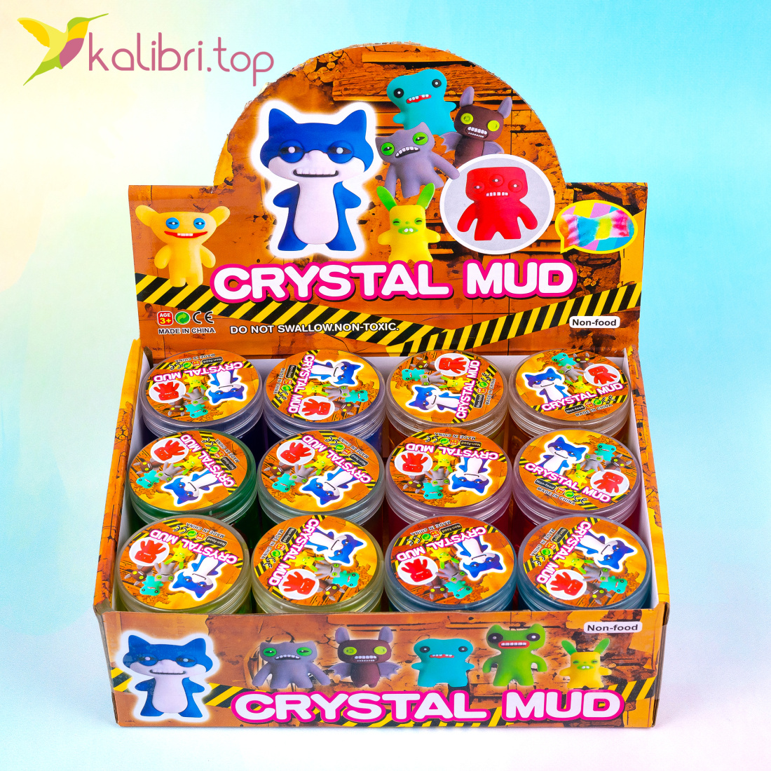 Слайм Fuggler 3D 7,3 см, 154 г оптом фото 02