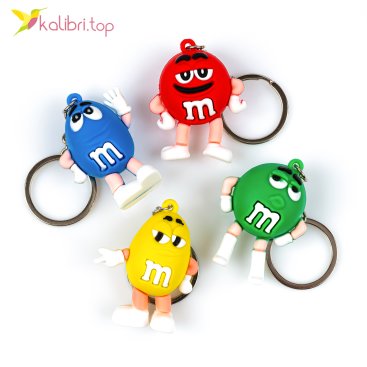 Брелоки M&M гумові 10 см - Купити
