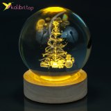 Ночник стеклянный шар Ёлка с подарками 8 см оптом фото 01 Ночник стеклянный шар Ёлка с подарками 8 см оптом фото 01