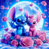 Алмазна мозаїка мультяшки 30*40 см оптом фото 01
