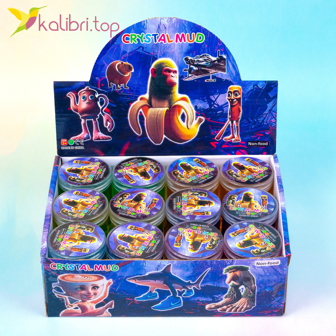 Слайм Italian Brainrot 7,3 см, 151 г оптом фото 02