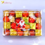 Ялинкові іграшки сніговий вихор 3 см, 48 предметів, набір оптом фото 01 Ялинкові іграшки сніговий вихор 3 см, 48 предметів, набір оптом фото 01