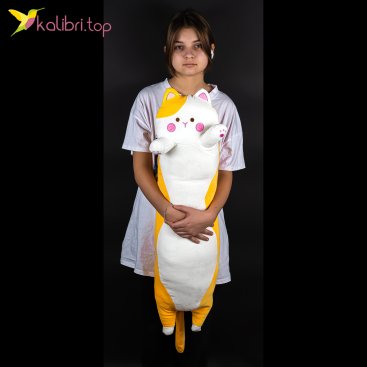 Игрушка обнимашка Кот рыжий 90 см - Купить