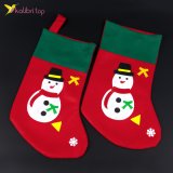 Новорічний чобіт для подарунків Сніговики 36 см оптом фото 01 Новорічний чобіт для подарунків Сніговики 36 см оптом фото 01