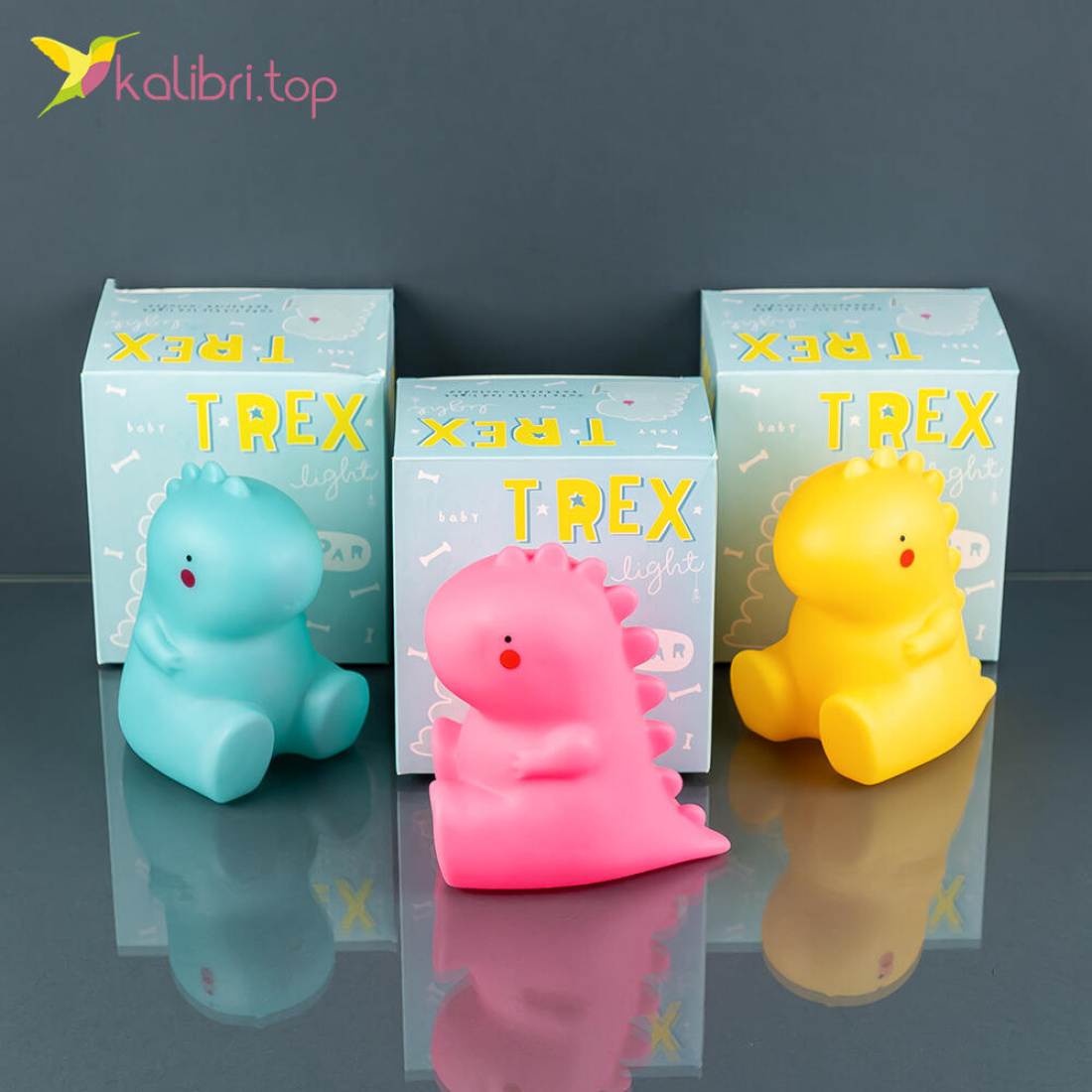 Детский ночник T-Rex оптом фото 02 Детский ночник T-Rex оптом фото 02