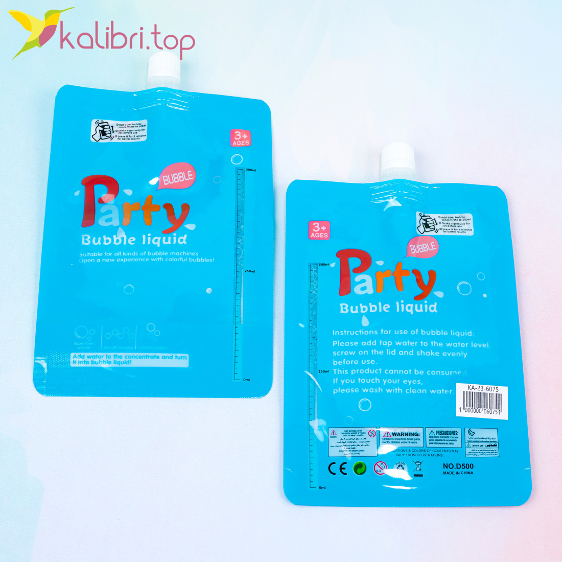 Концентрат для мильних бульбашок Party 50 мл оптом фото 01