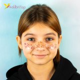 Дитячі татуювання на обличчя Єдинороги WS-L005 оптом фото 01