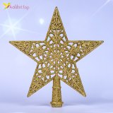 Верхівка для ялинки зірка золота нарізна 15 см., 5 штук оптом фото 01 Верхівка для ялинки зірка золота нарізна 15 см., 5 штук оптом фото 01