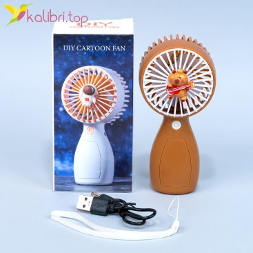 Вентилятор на USB мини Капибара 13 см - Купить