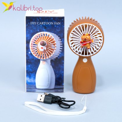 Вентилятор на USB мини Капибара 13 см - Купить