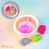 Игрушки для ванной пищащие Тазик оптом фото 01
