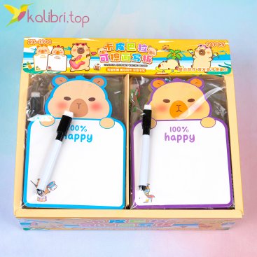 Многоразовая доска для рисования Капибара 18 см - Купить