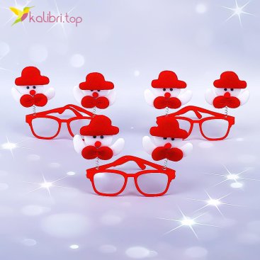 Новорічні окуляри Сніговики 4045 - Купити