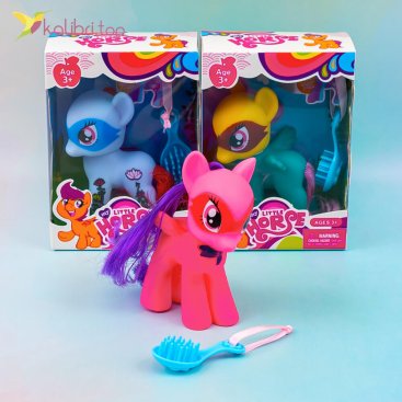 Детская игрушка My Little Pony с расчёской 10 см - Купить
