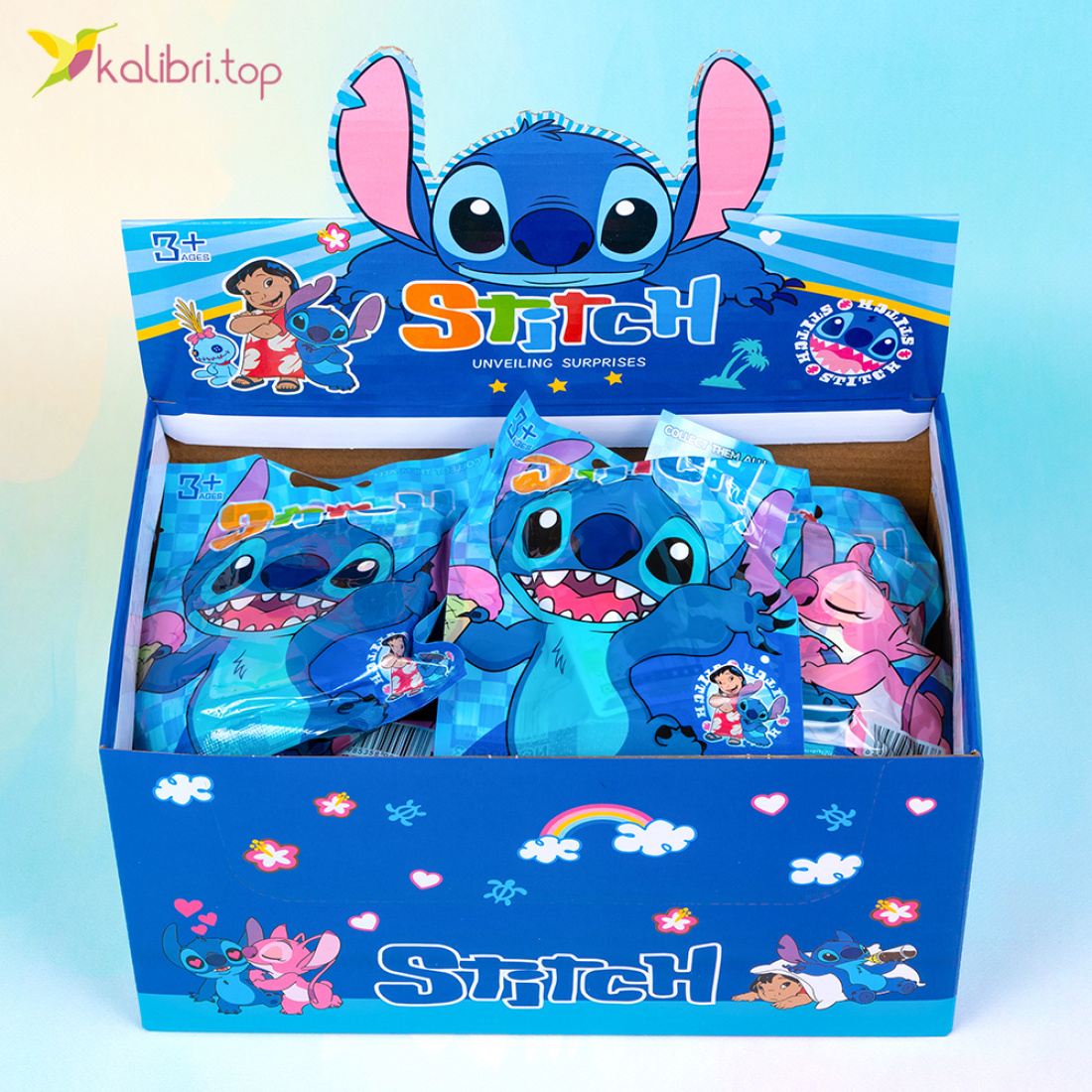 Фігурки з картками Ушастики у пакеті 24 шт оптом фото 01