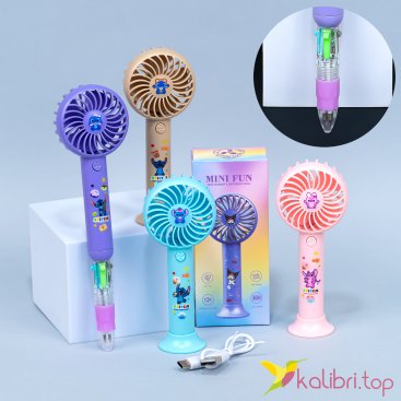 Вентилятор на USB Мини Ручка Многоцветная 19 см - Купить