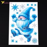 Новогодние наклейки на окна Праздник 30х20 см оптом фото 08 Новогодние наклейки на окна Праздник 30х20 см оптом фото 08