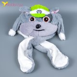 Светящиеся шапка собачка серая оптом фото 02