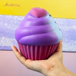 Купити сквіш кекс рожевий оптом фото 02