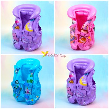 Дитячий надувний жилет для плавання Мультик 29 см - Купити
